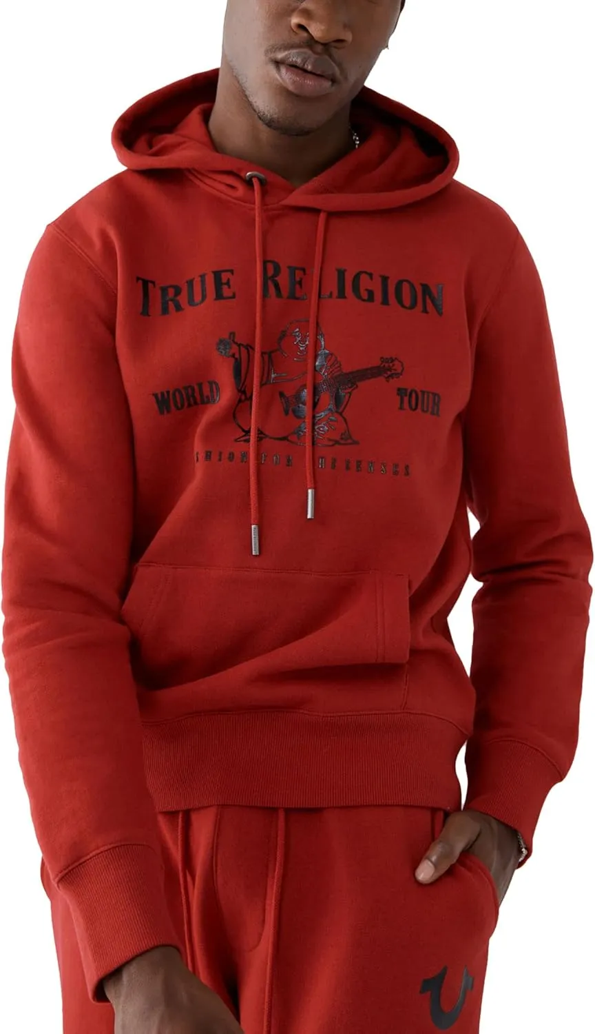 True Religion Men's Metallic Horseshoe Jogger