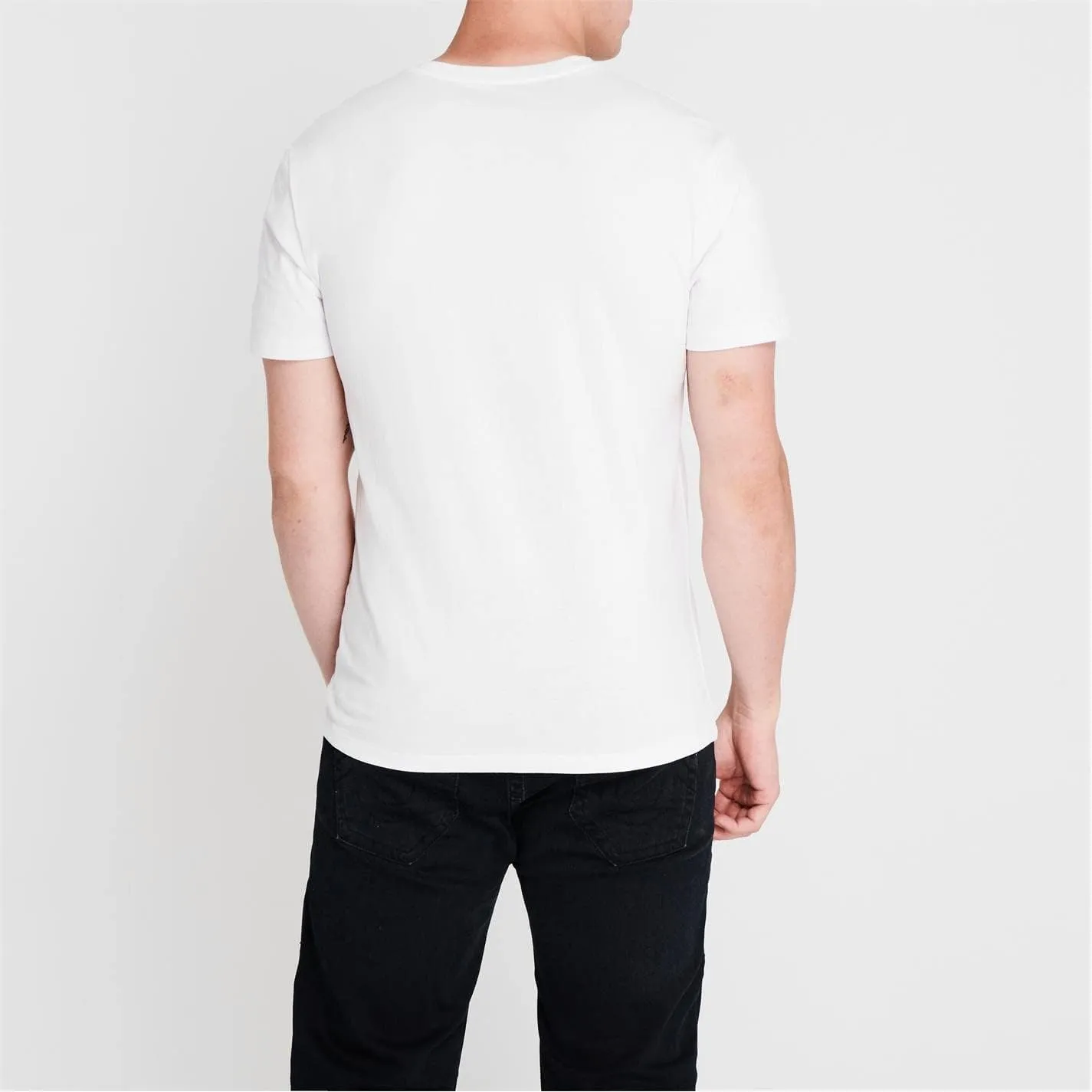 True Religion Men's Short Sleeve Metallic Buddha Tee