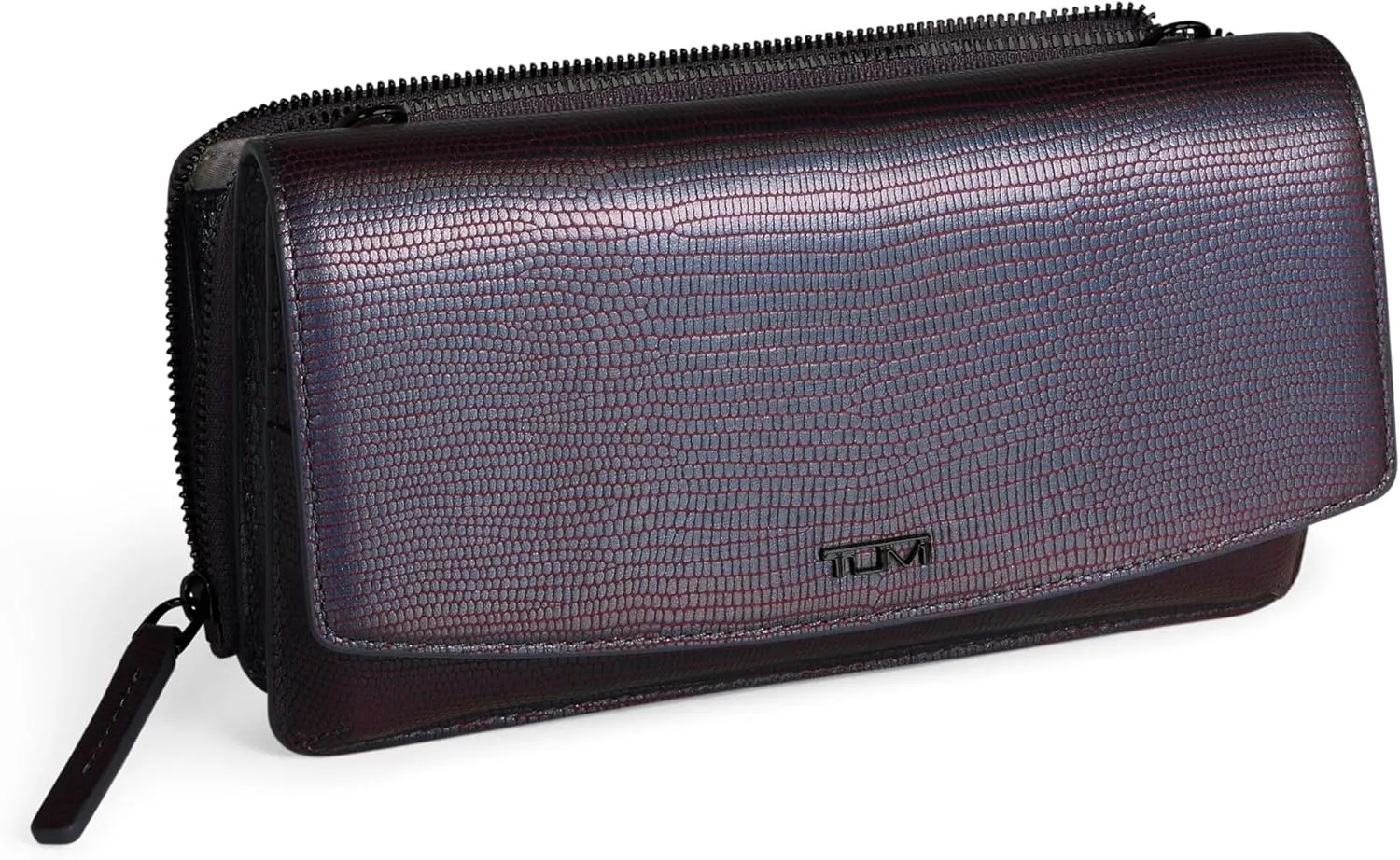 TUMI - Belden Wallet Crossbody - Textured Hologram