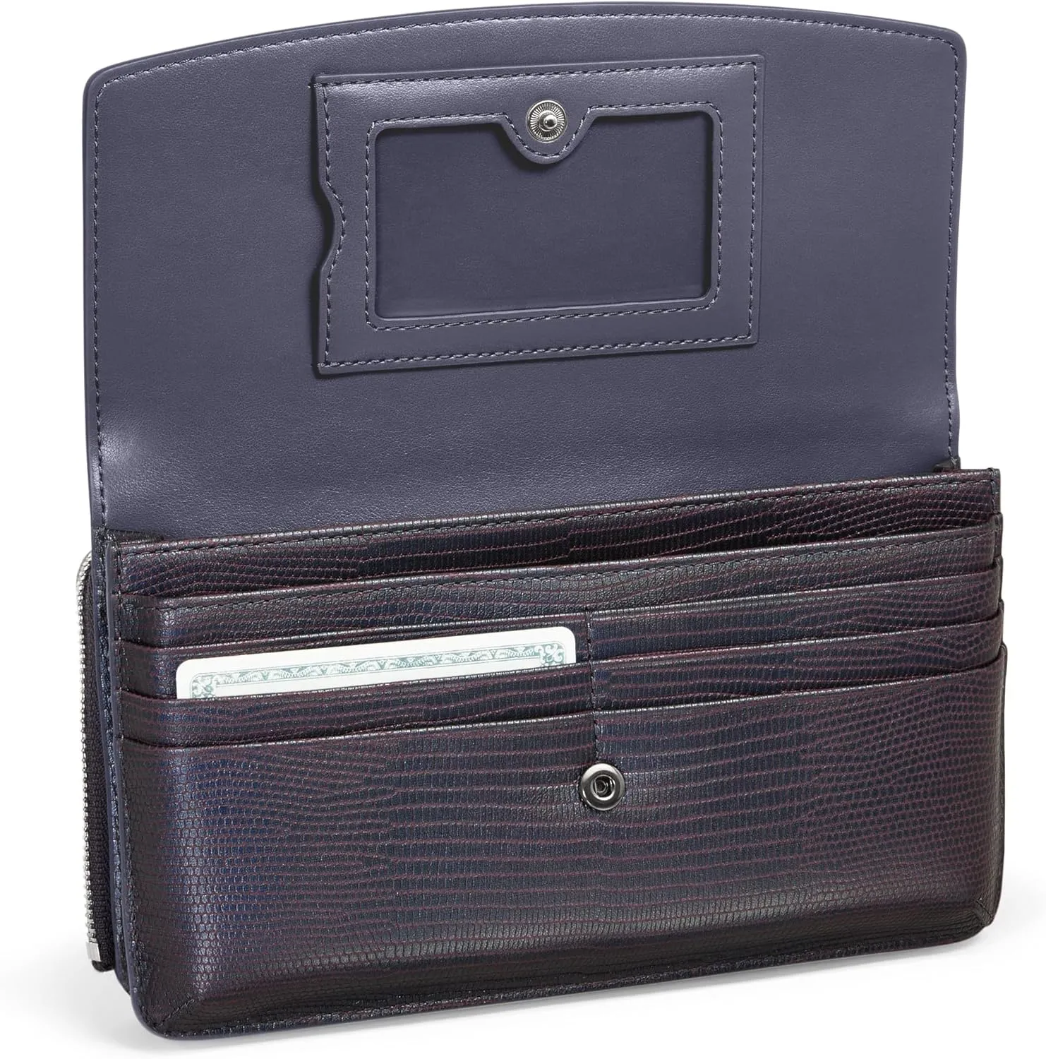 TUMI - Belden Wallet Crossbody - Textured Hologram