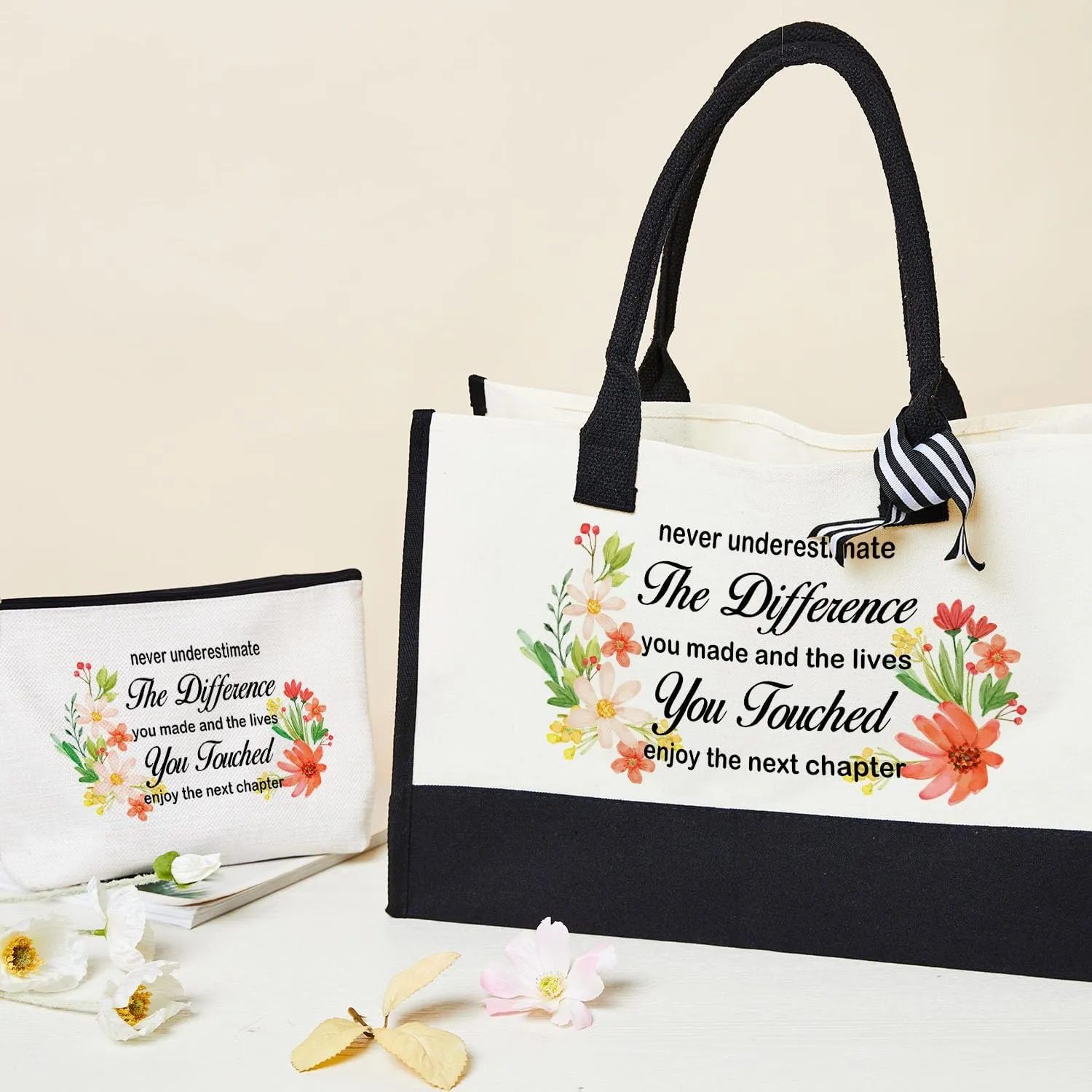 Undergo Retirement Tote Bag Gifts For Women, Coworker Leaving Gifts for Coworker Colleague Boss Leader Friends