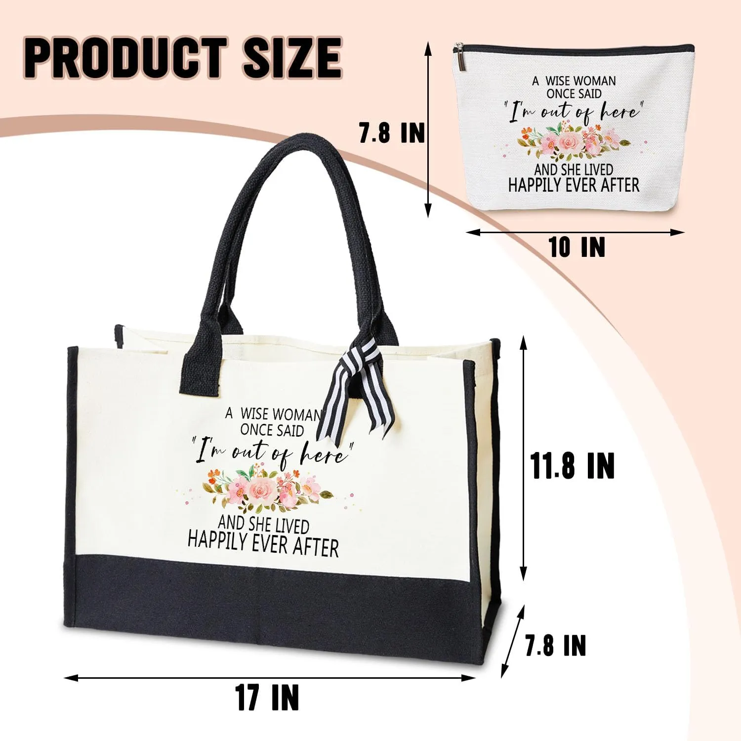 Undergo Retirement Tote Bag Gifts For Women, Coworker Leaving Gifts for Coworker Colleague Boss Leader Friends