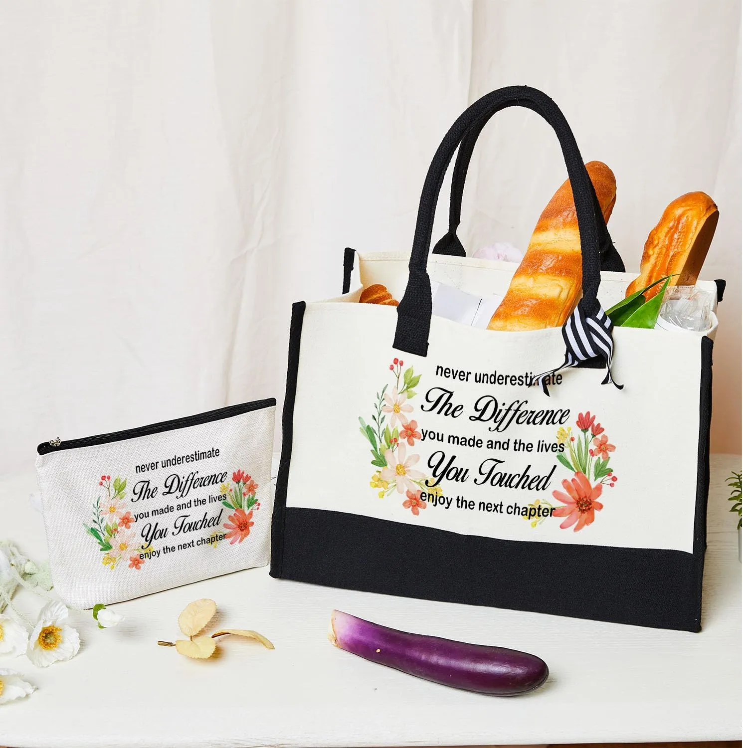 Undergo Retirement Tote Bag Gifts For Women, Coworker Leaving Gifts for Coworker Colleague Boss Leader Friends