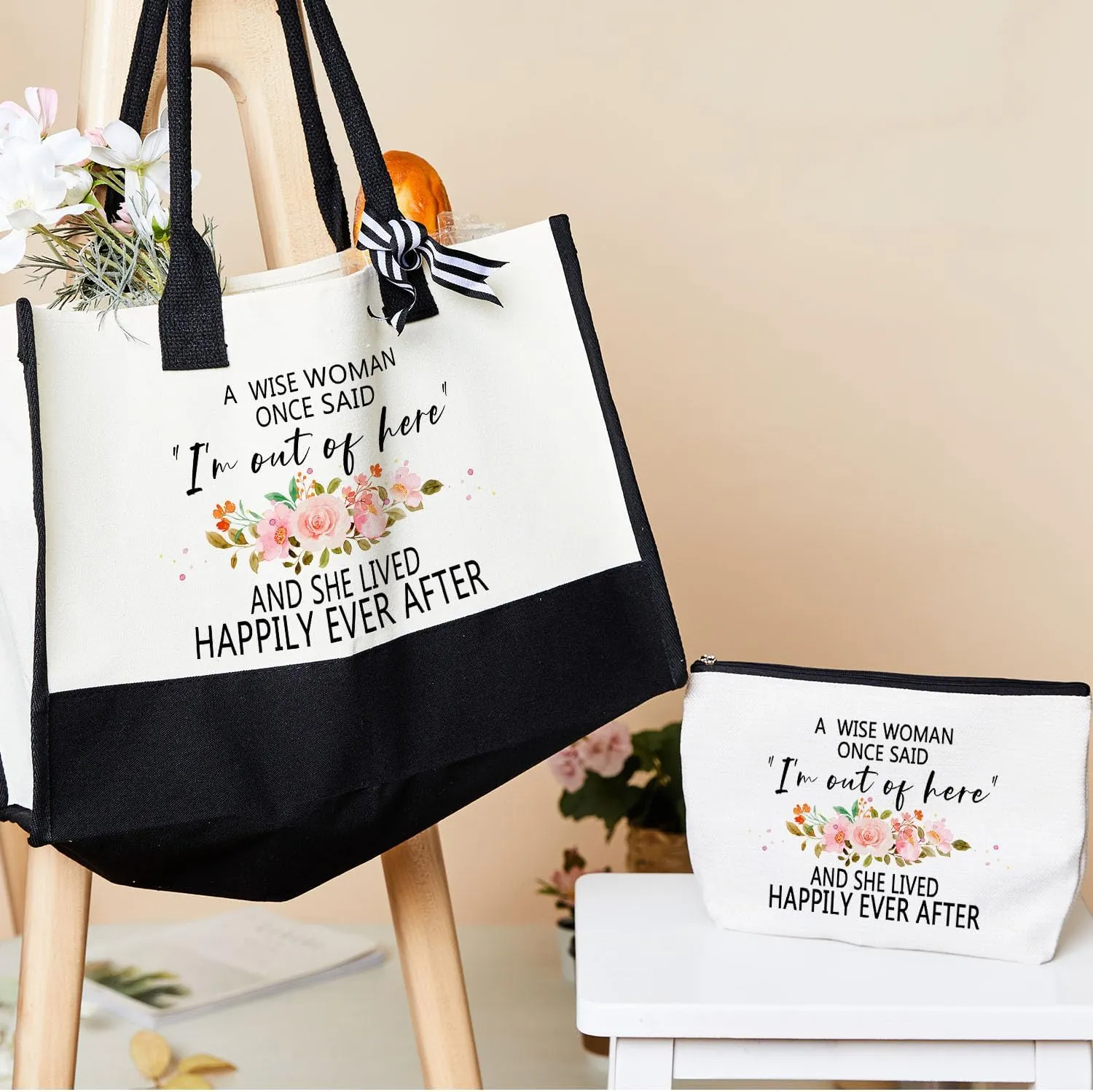 Undergo Retirement Tote Bag Gifts For Women, Coworker Leaving Gifts for Coworker Colleague Boss Leader Friends