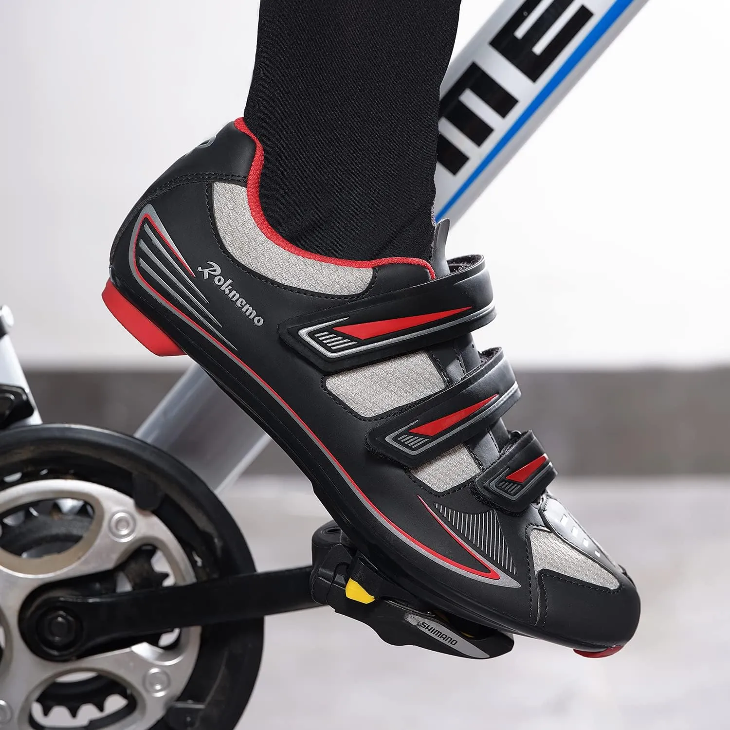 Unisex Cycling Shoes Size 14 Peloton Compatible - Mens Spin Shoes with Look Delta Cleats - Indoor Road Bikes SPD Clips