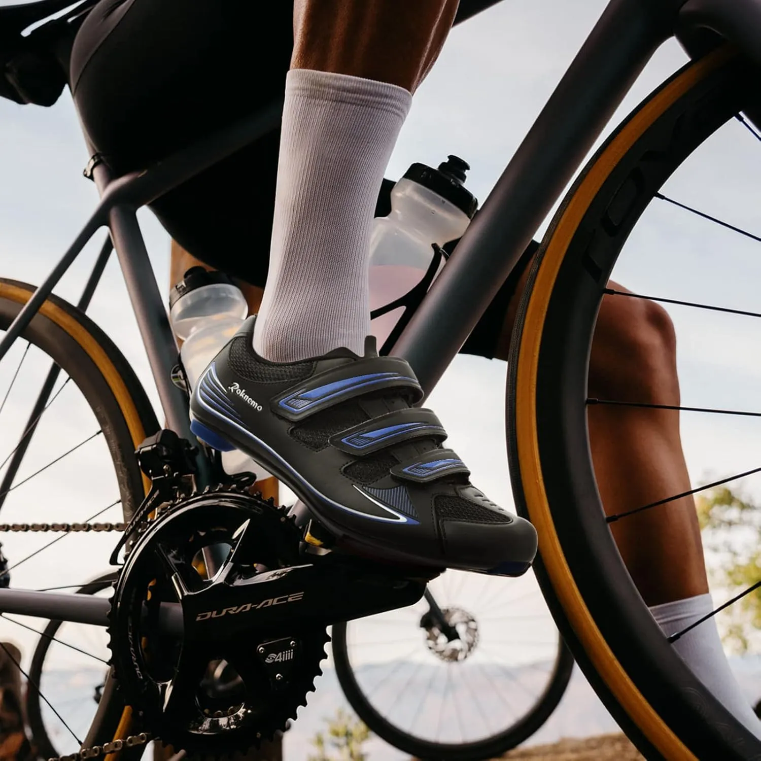 Unisex Cycling Shoes Size 14 Peloton Compatible - Mens Spin Shoes with Look Delta Cleats - Indoor Road Bikes SPD Clips