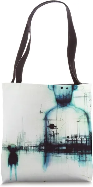 Urban Chronicles Art - Grunge & Abstract Fashion Tote Bag