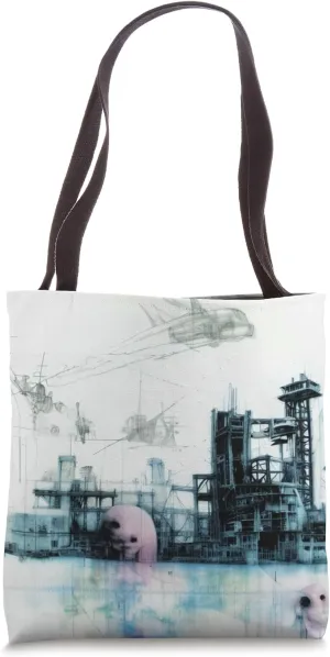 Urban Chronicles Art - Grunge & Abstract Fashion Tote Bag