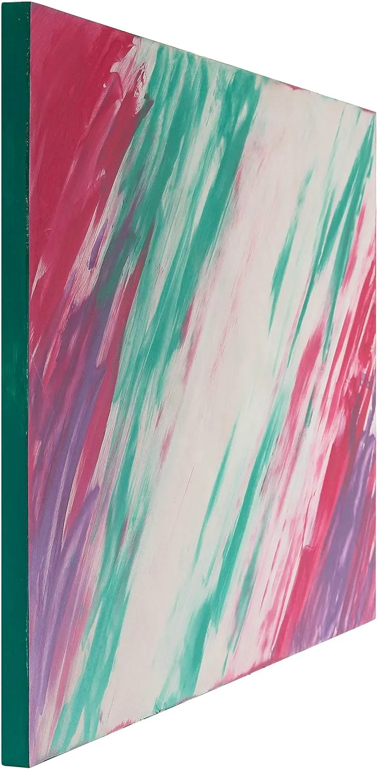 U.S. Art Supply Unfinished Cradled Wood Panels for Painting, 5 Pack of 8x10 inch - Studio Birch Wooden Canvas Boards 3/4" Deep - Mixed-Media Craft, Acrylic, Oil, Encaustic, Paint Pouring Panel Board