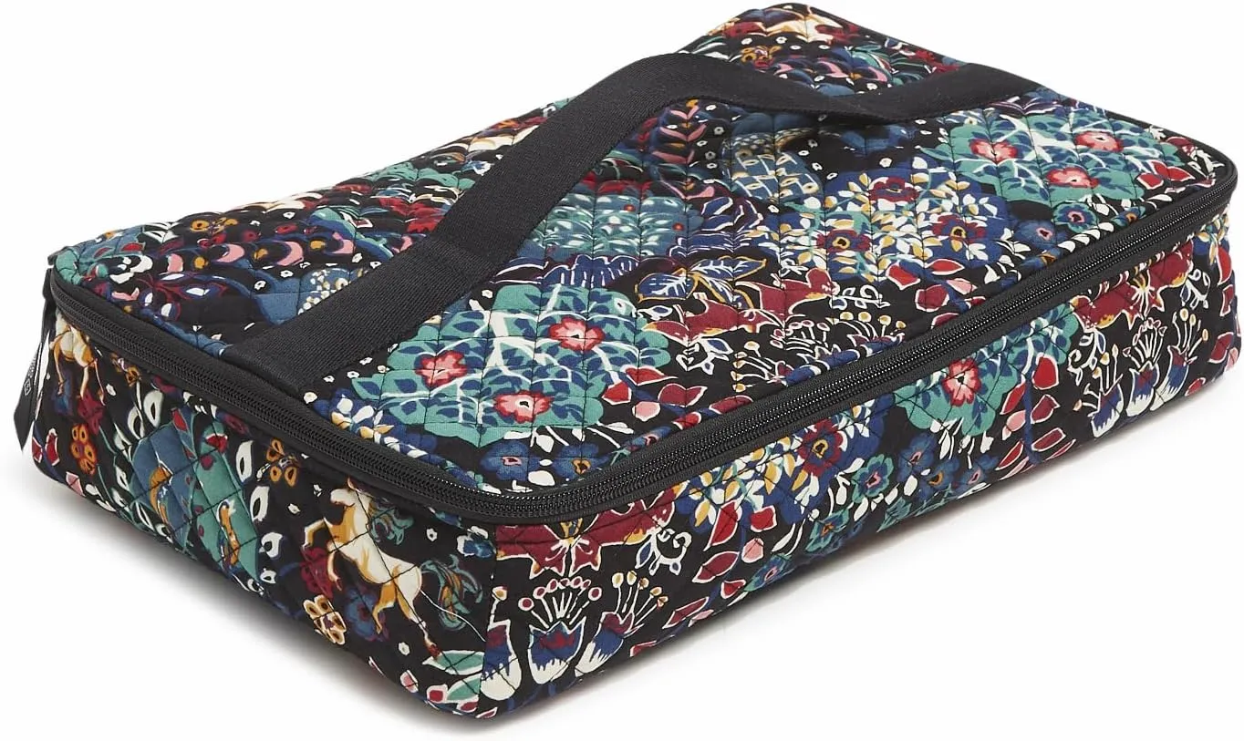 Vera Bradley Cotton Heat Resistant Casserole Carrier, Enchantment