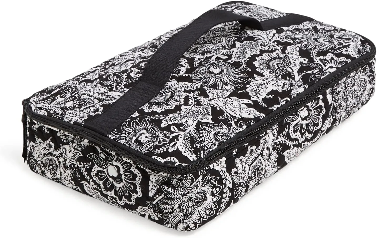 Vera Bradley Women's Cotton Heat Resistant Casserole Carrier, Java Black - Recycled Cotton, One Size