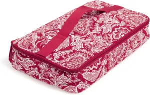 Vera Bradley Women's Cotton Heat Resistant Casserole Carrier, Java Red - Recycled Cotton, One Size