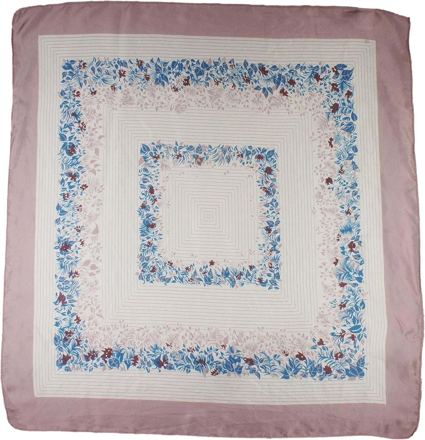VIVIAN & VINCENT Pure Mulberry Silk Scarf for women Square Neck Scarfs 21" x 21" Lightweight Neckerchief Gift Packed