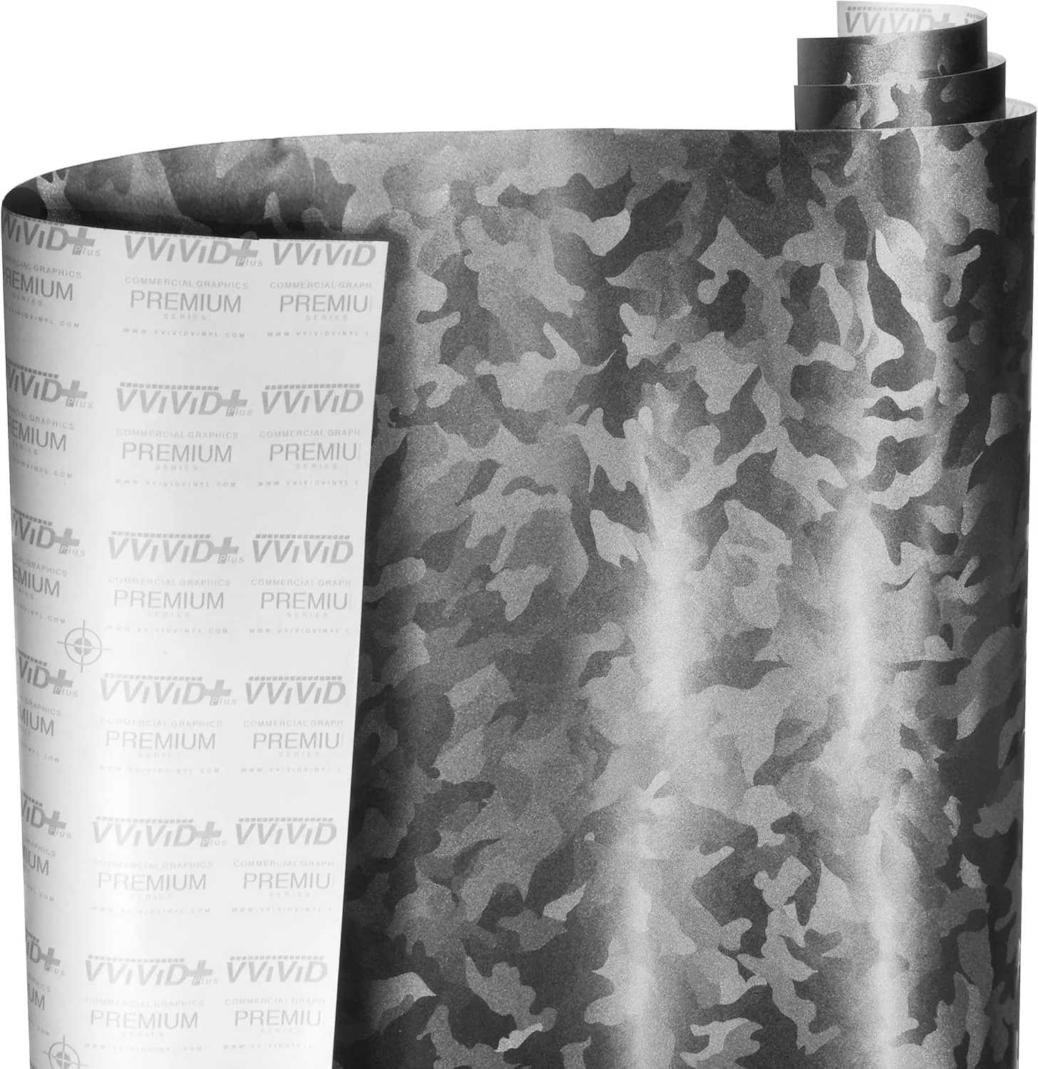 VViViD  Stealth Medium Pattern Camouflage Vinyl Wrap Roll (15ft x 5ft, Ghost Metal)