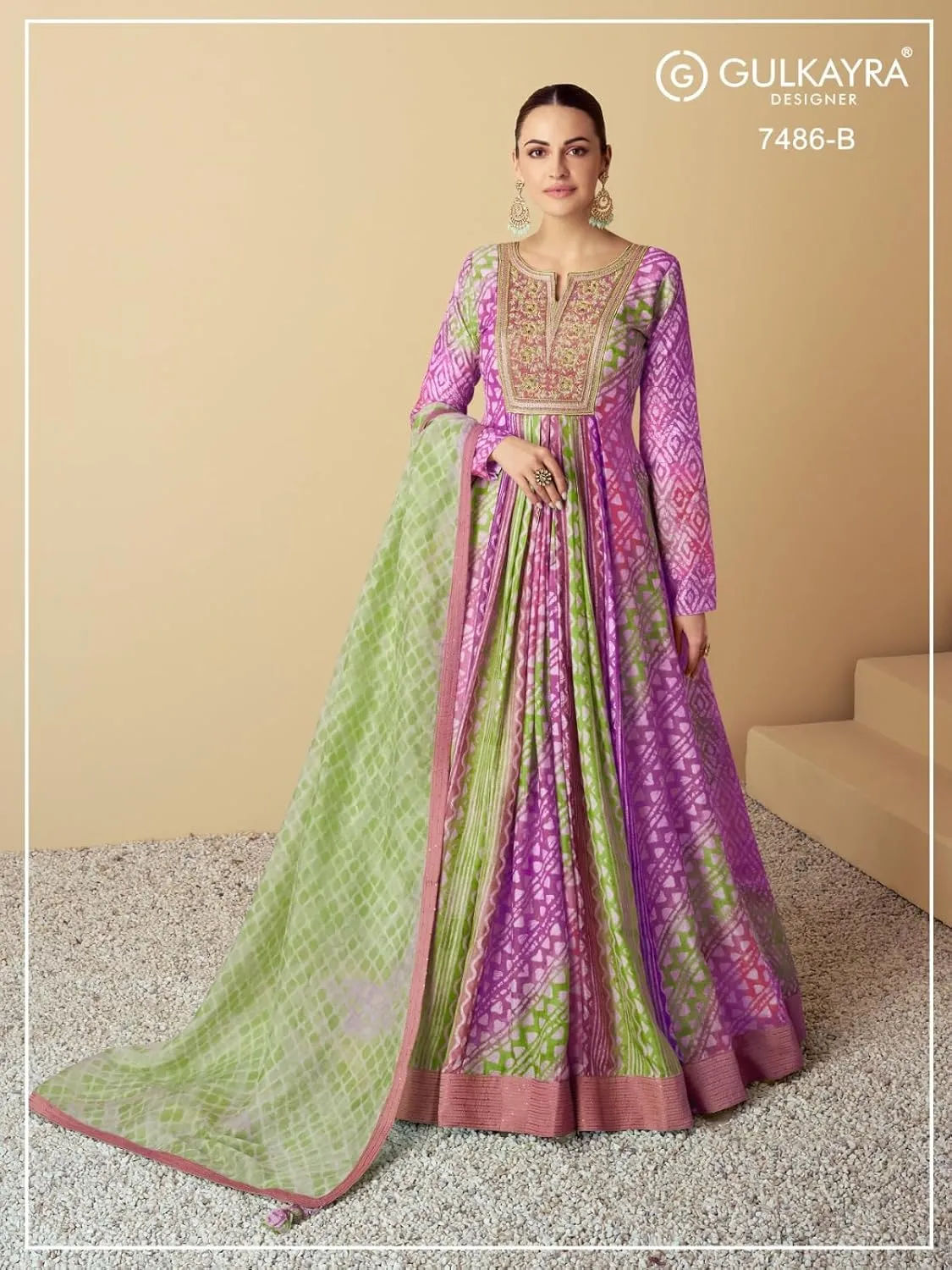 Wedding Party Wear Beautiful Dress Indian Pakistani Designer Sewn Anarkali Gown Suits