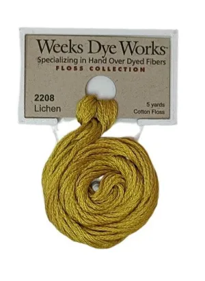 Weeks Dye Works 6 Strand Floss / 2208 Lichen