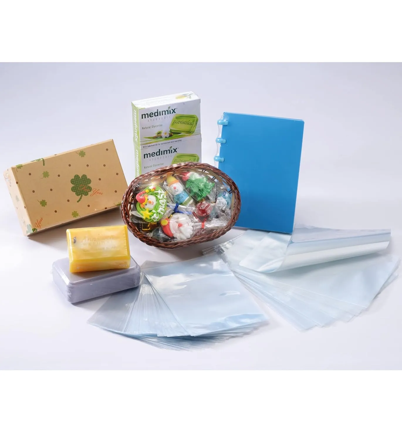 Weiwei - 9 X 14 inch 200PCS Odorless PVC Heat Shrink Wrap Bags with Vent Hole
