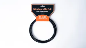 Western Electric KS13385 10 AWG Speaker Wire Electric Wire 600V 35A Made in The USA (Black, 8 Feet)