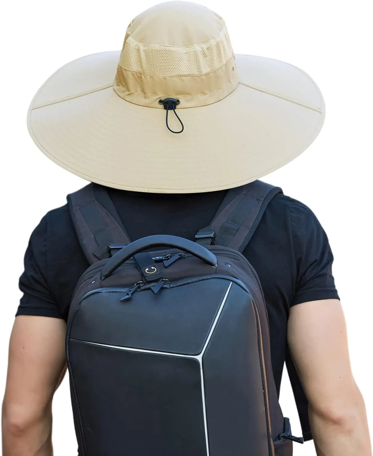 Wide Brim Sun Hat for Men Women UV Protection Ventilated Summer Hats for Fishing Hiking Garden Beach