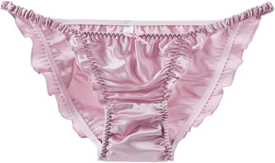 Women Multi Pairs Pure Silk Briefs Panties Soft Smooth Healthy Bikini Classic Casual Underwear