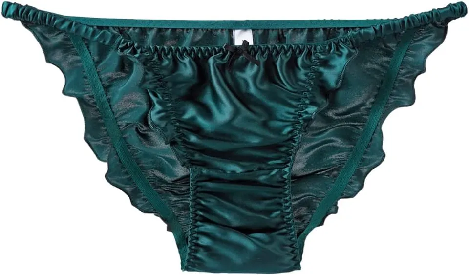Women Multi Pairs Pure Silk Briefs Panties Soft Smooth Healthy Bikini Classic Casual Underwear
