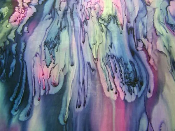 Women Silk Hand Painted Scarves - Hand painted silk scarf A8012 Medium Rectangle 59*12-150*30 ($44.00)
