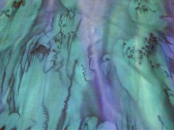 Women Silk Hand Painted Scarves - Pure Silk Scarf Hand Painted A8012 Medium Rectangle 59*12-150*30 ($44.00)