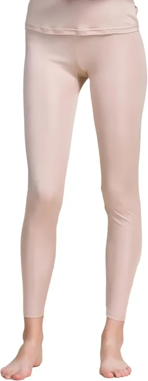 Women Silk Thermal Long Johns Underwear Leggings Pants Mulberry Silk Lightweight Base Layer Bottom