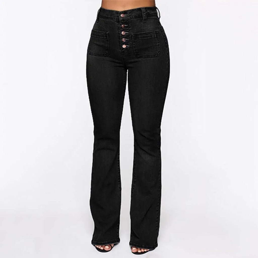Womens Baggy Mid Waist Jeans Loose Straight Wide Leg Boyfriend Jeans Casual Denim Pants with Pockets Pants Y2K