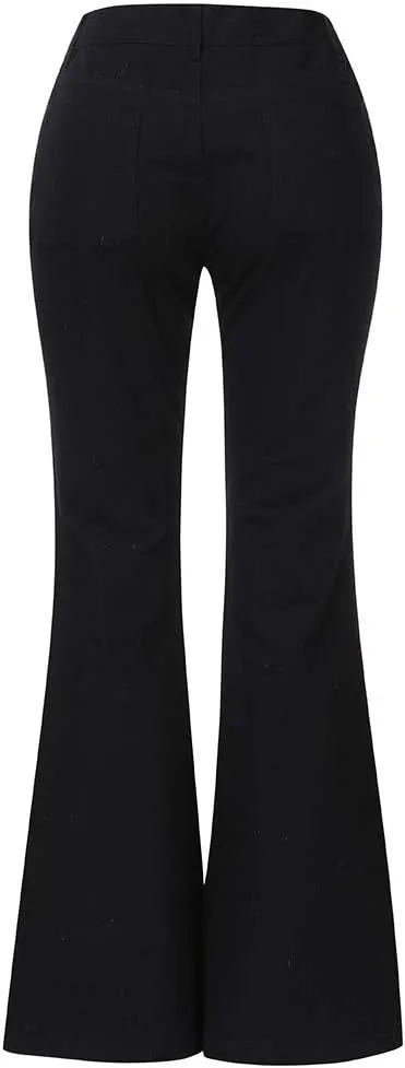 Womens Baggy Mid Waist Jeans Loose Straight Wide Leg Boyfriend Jeans Casual Denim Pants with Pockets Pants Y2K