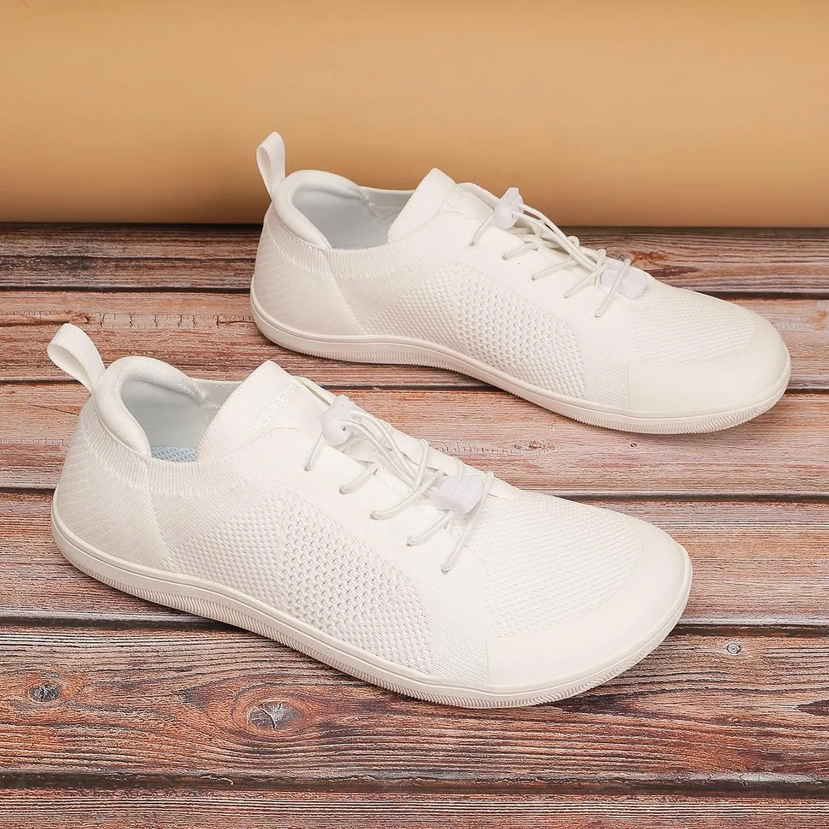 Womens Barefoot Hiking Shoes Wide Toe Zero-Drop Sole Breathable Mesh Anti-Slip Traction