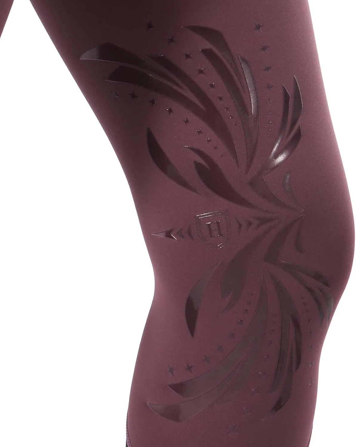 Women's Riding Breeches Equestrian Riding Pants with Silicone Grip and Ventilated Mesh Fabric Active Riding Tights