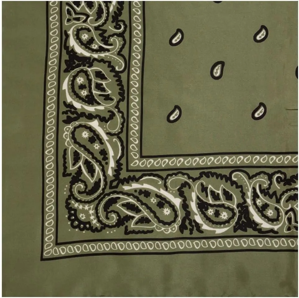 Wyoming Traders Bandana Silk Scarf 34.5x34.5 inches