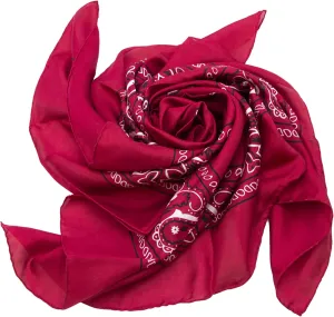 Wyoming Traders Bandana Silk Scarf 34.5x34.5 inches