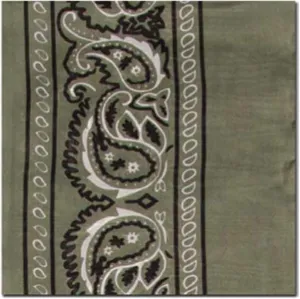 Wyoming Traders Bandana Silk Scarf 34.5x34.5 inches
