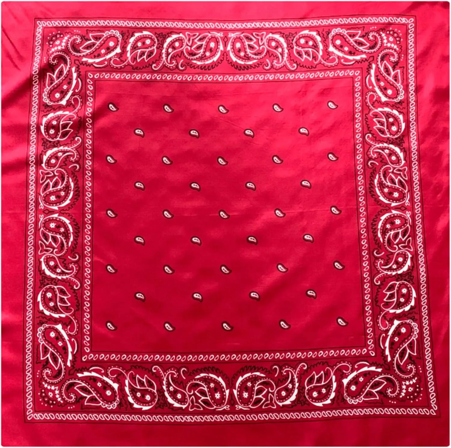Wyoming Traders Bandana Silk Scarf 34.5x34.5 inches