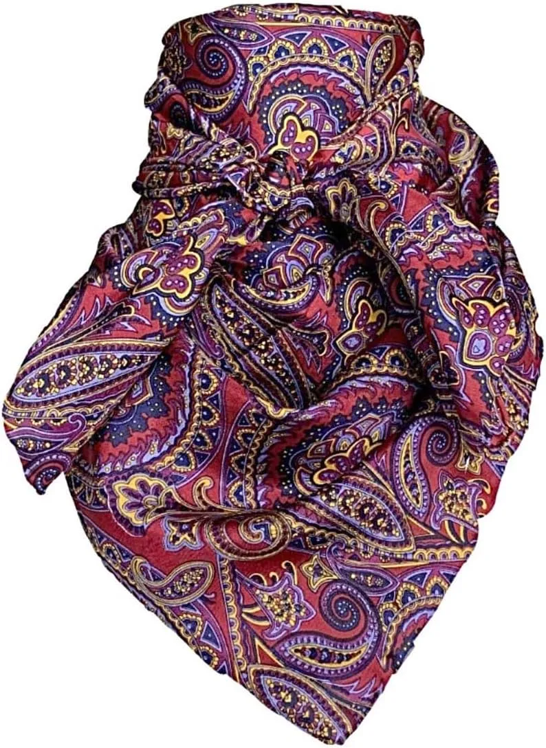 Wyoming Traders Calico Western Cowboy Buackaroo Scarf