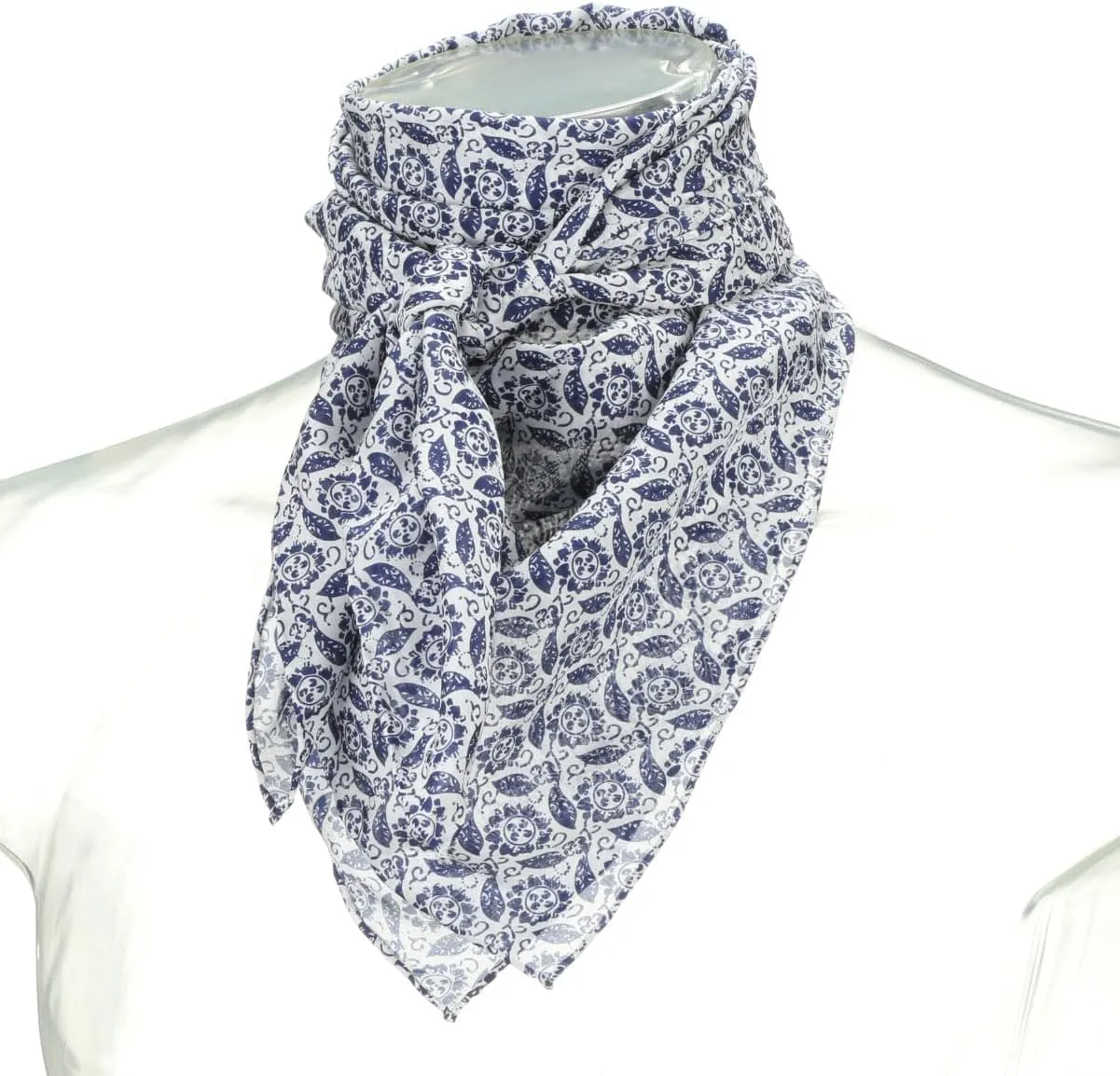 Wyoming Traders Calico Western Cowboy Buackaroo Scarf