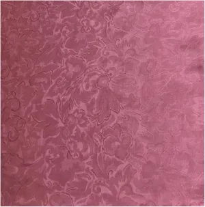 WYOMING TRADERS Casual Unisex Adult Lightweight Breathable Jacquard Plum Regular Silk Scarf