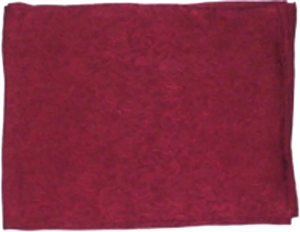 WYOMING TRADERS Casual Unisex Adult Lightweight Breathable Jacquard Plum Regular Silk Scarf