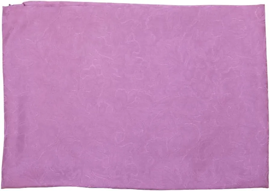 WYOMING TRADERS Casual Unisex Adult Lightweight Breathable Jacquard Plum Regular Silk Scarf