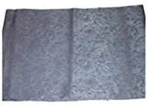 Wyoming Traders Mens Jacquard Silk Wild Rag Scarf Charcoal Gray 34.5" Square