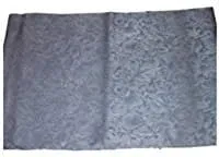 Wyoming Traders Mens Jacquard Silk Wild Rag Scarf Charcoal Gray 34.5" Square