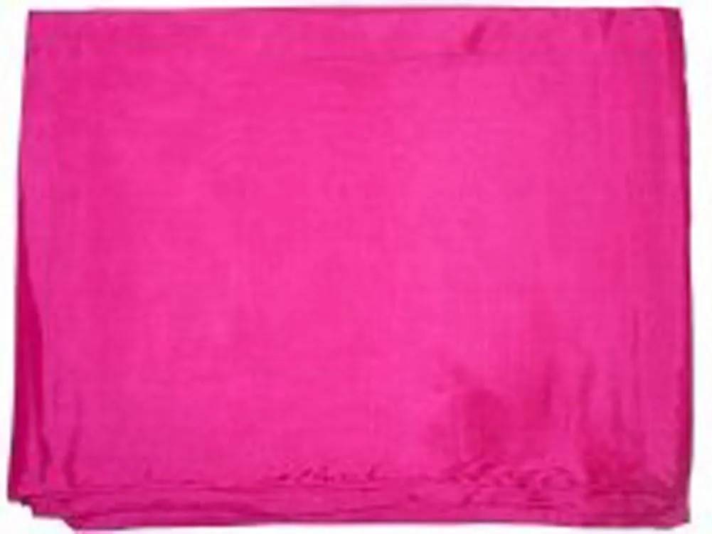 Wyoming Traders Solid Silk Wild Rag Scarf - Pink Pink