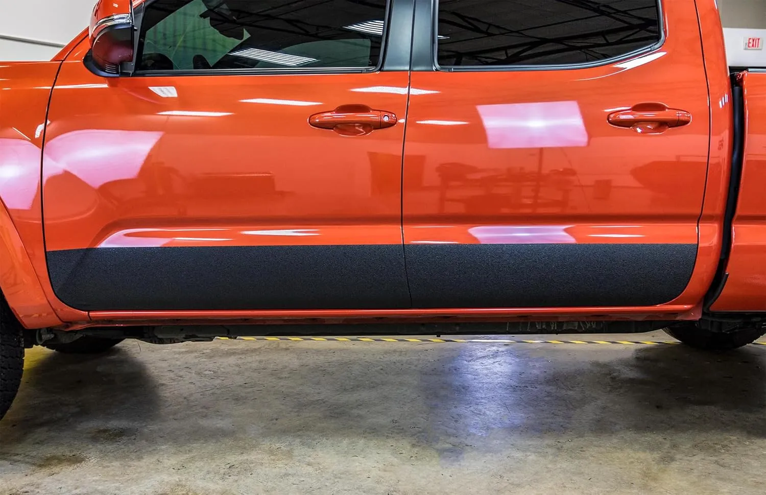 XPEL ARMOR Black Universal Rocker Panel Guard, 9" x 30' - Truck Exterior Protection Film Kit for Rocker Panels against Road Debris and Damage