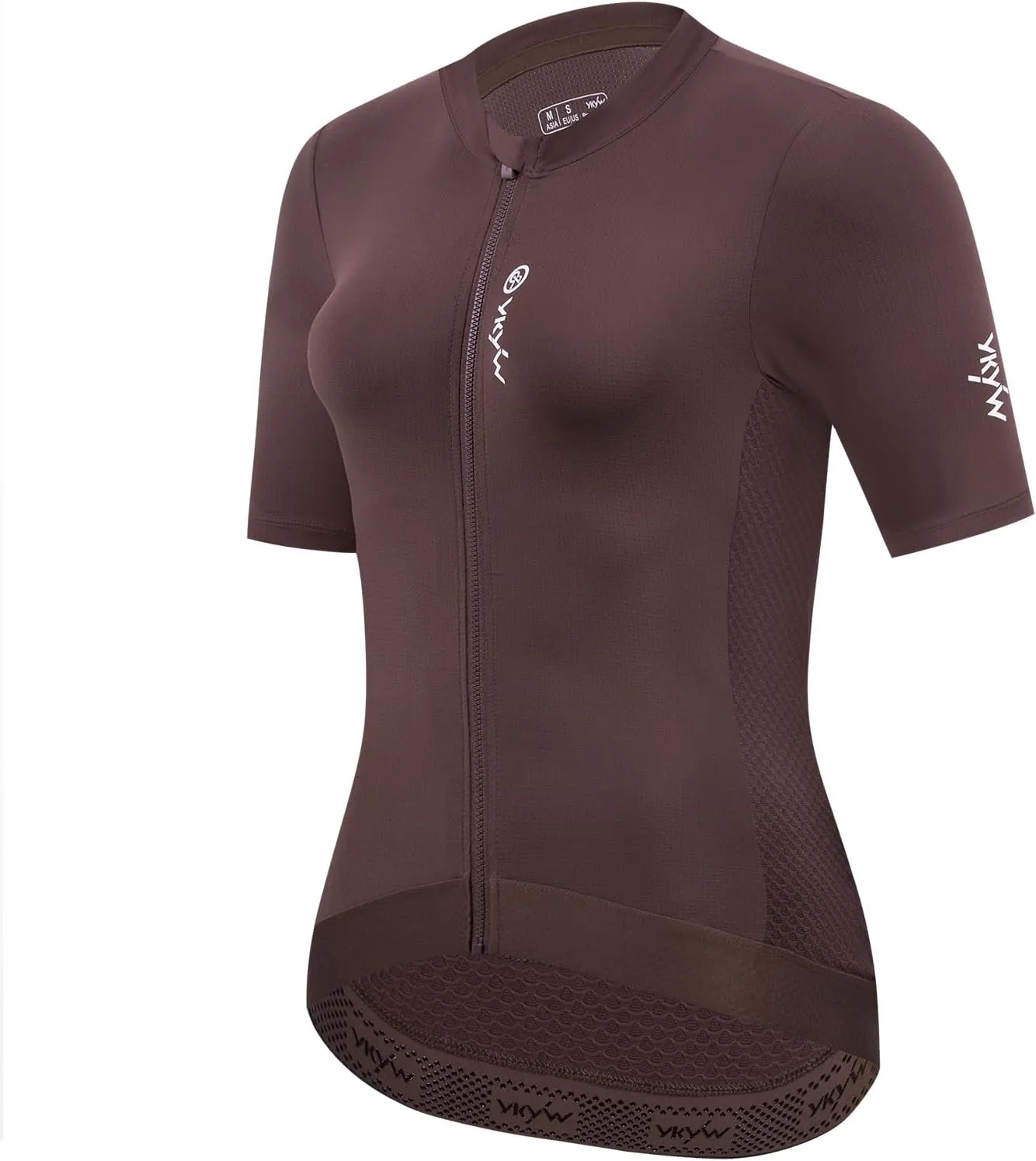 YKYWBIKE Cycling Jerseys Women Short Sleeve,Bike Shirts for Women Breathable Cycle Jersey with 4 Pockets