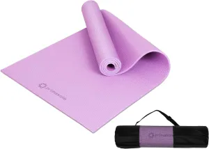 Yoga Mat with Carry Strap for Yoga Pilates Fitness and Floor Workout at Home and Gym Non-slip 9 colors