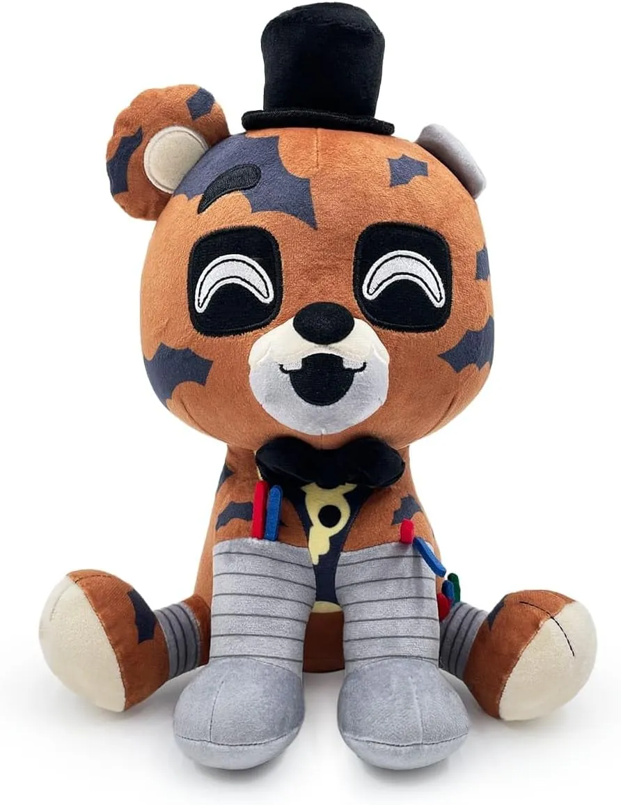 Youtooz FNAF Ignited Freddy 9-Inch Plush - Collectible Five Nights at Freddy's Plushie, Black