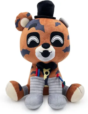Youtooz FNAF Ignited Freddy 9-Inch Plush - Collectible Five Nights at Freddy's Plushie, Black
