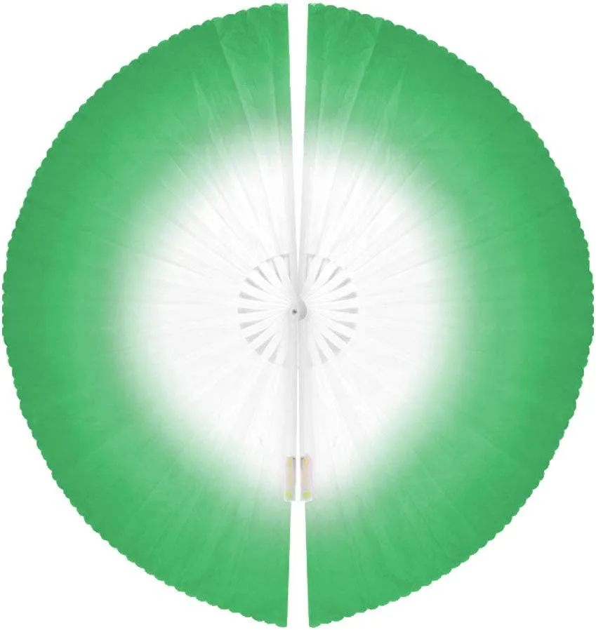 ZooBoo 1 Pair Plastic Taichi Kungfu Fan Dancing Fans Martial Arts Sports Folding Hand Fan 13 inch Left Hand Fan   Right Hand Fan